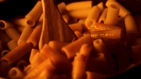 Penne in padella al pomodoro Italian traditional recipe premium pasta authentic - Classic Italian pasta excellence by Vitalitaly