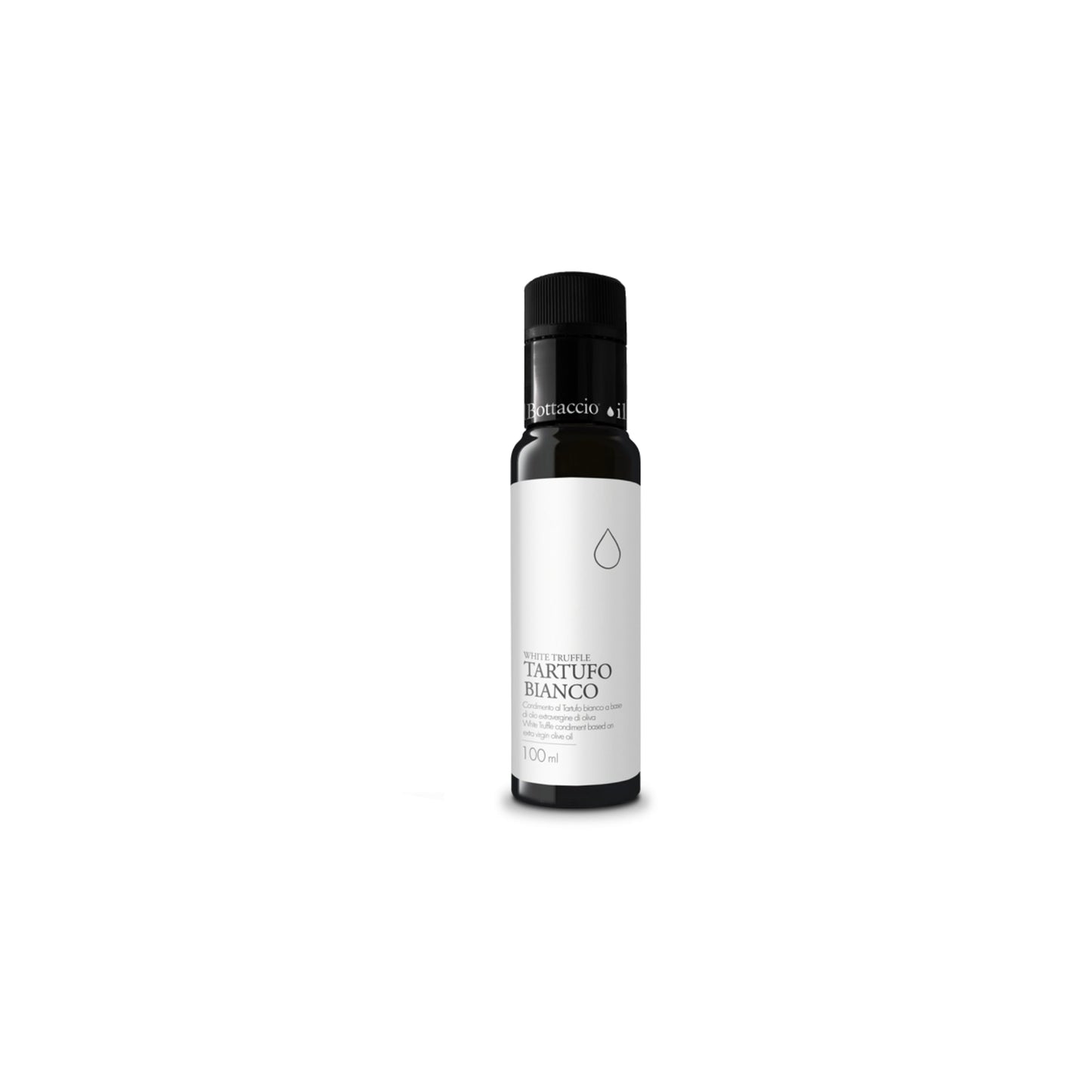 Weißes Trüffelöl 100ml Vitalitaly – premium kaltgepresstes natives Olivenöl extra mit Trüffel, toskanisches Gourmet-Kondiment