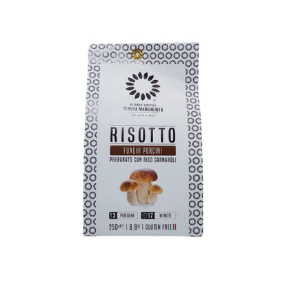 Porcini mushroom rice Italian risotto mix - Premium wild mushroom flavored rice - Gluten free rice