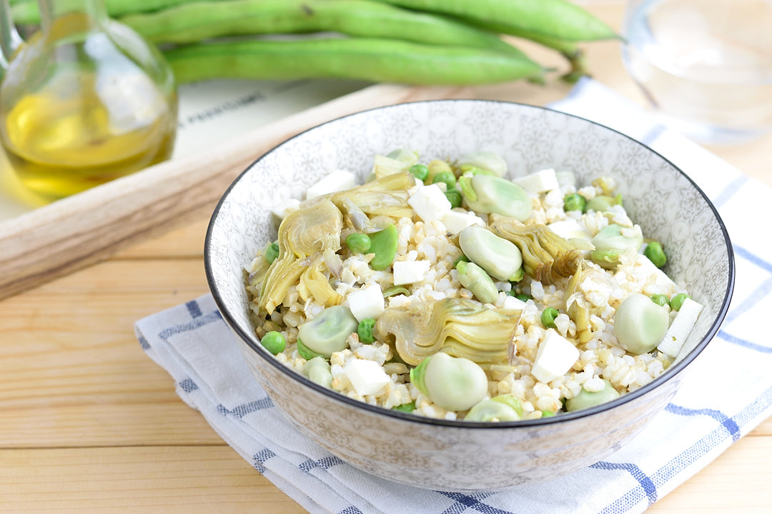 Artischocken Reis italienischer Risotto Gemüse Salat gesund premium natürlich - Exzellenter italienischer Reis von Vitalitaly
