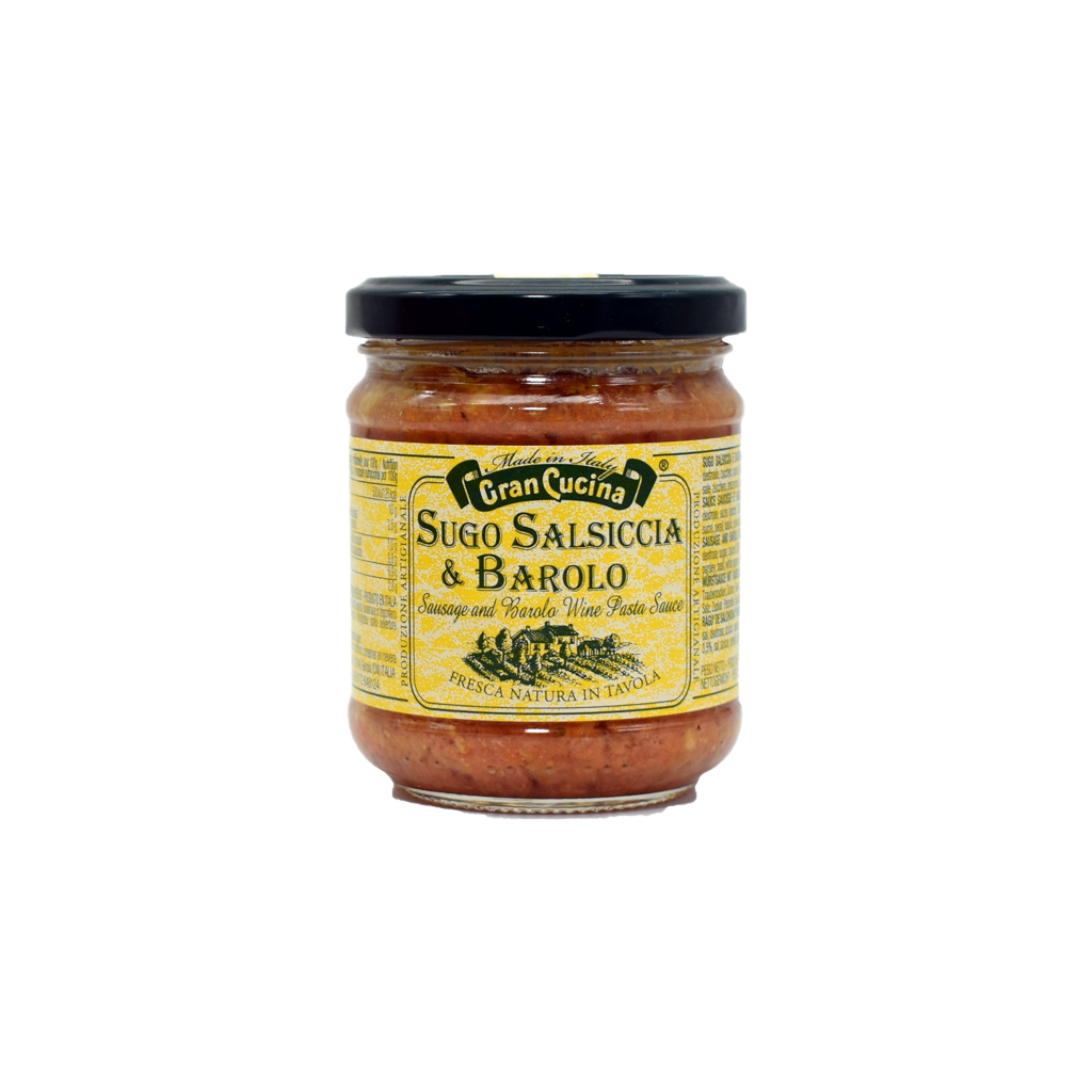 Barolo and sausage ragu Italian wine sauce 180g - Premium Piedmontese pasta sauce