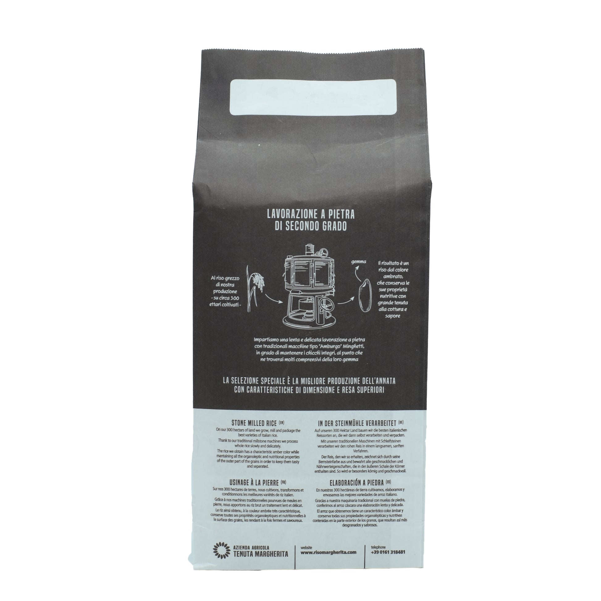 Carnaroli Classic rice Italian premium risotto - Superior quality short grain rice - Traditional rice working method