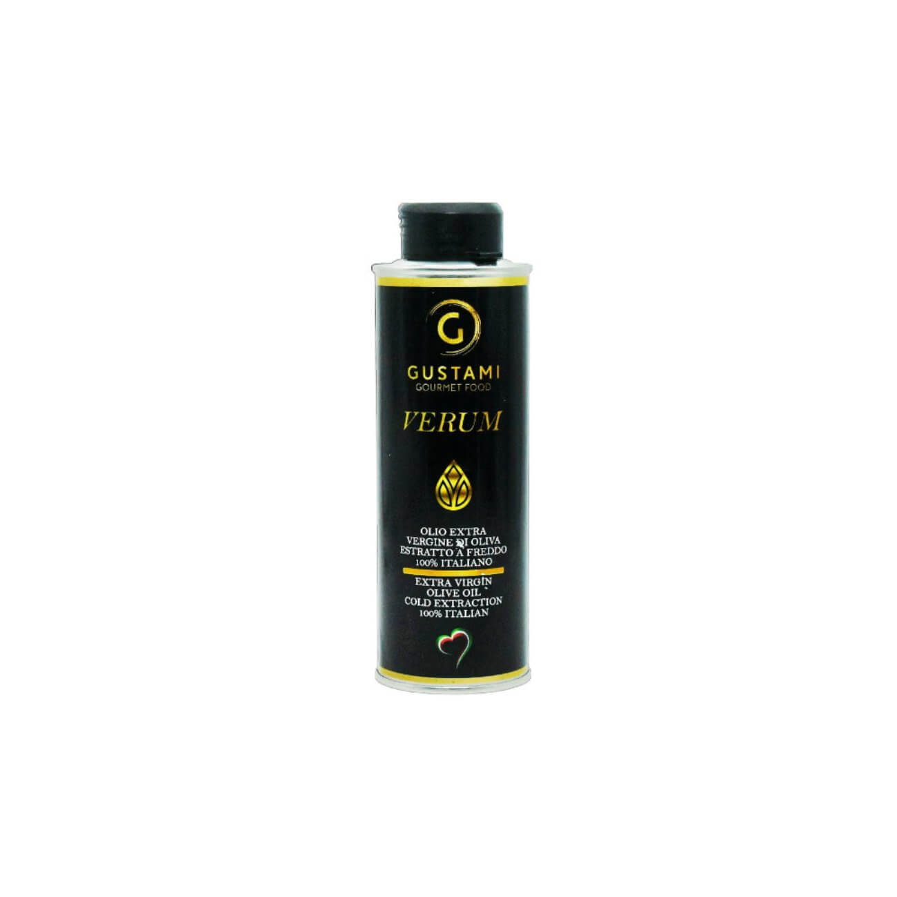 Extra virgin olive oil Verum Gustami – cold-pressed Tuscan oil, 100% natural and vegan-friendly