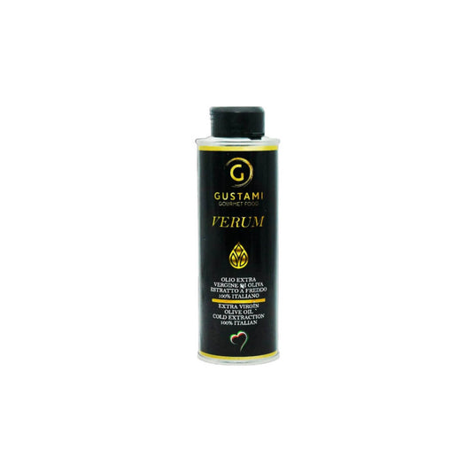 Extra virgin olive oil Verum Gustami – cold-pressed Tuscan oil, 100% natural and vegan-friendly
