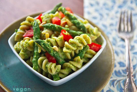 Fusilli asparagi ricetta Vitalitaly Italian premium asparagus pasta authentic recipe - Exclusive Vitalitaly culinary excellence