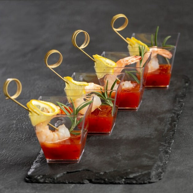 Prawns, spritz, rosmarin,...