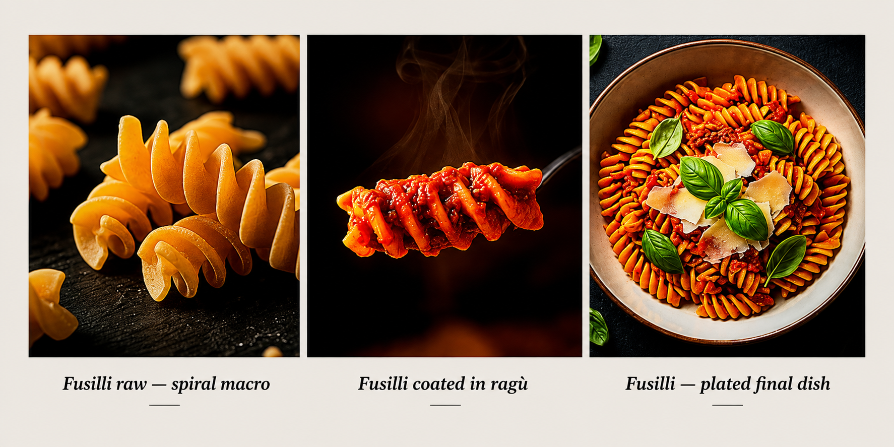 Vitalitaly Food Academy — from raw fusilli to a perfect ragù pasta dish, step by step