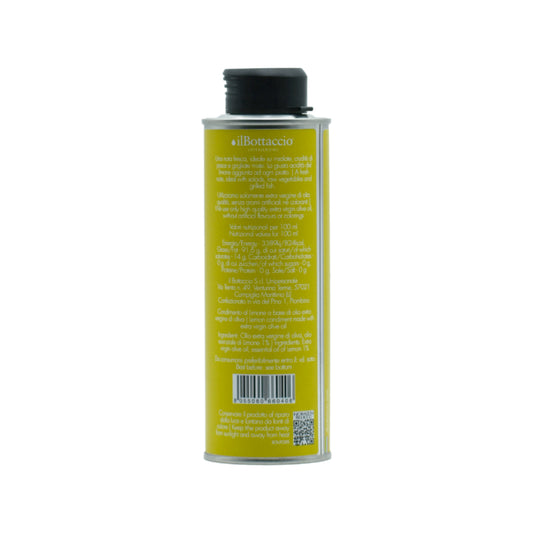 Lemon infused Tuscan extra virgin olive oil 250ml - Premium Italian citrus aromatic oil