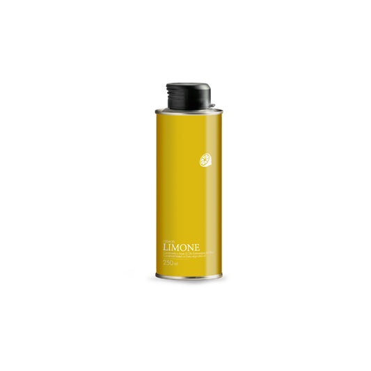 Lemon infused Tuscan extra virgin olive oil 250ml - Premium Italian citrus aromatic oil