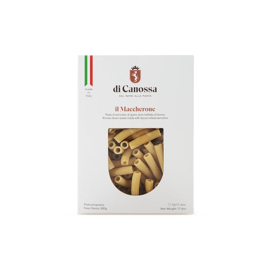 Maccherone Pasta di Canossa Italian heritage artisanal premium traditional excellence - Authentic Italian pasta luxury by Vitalitaly