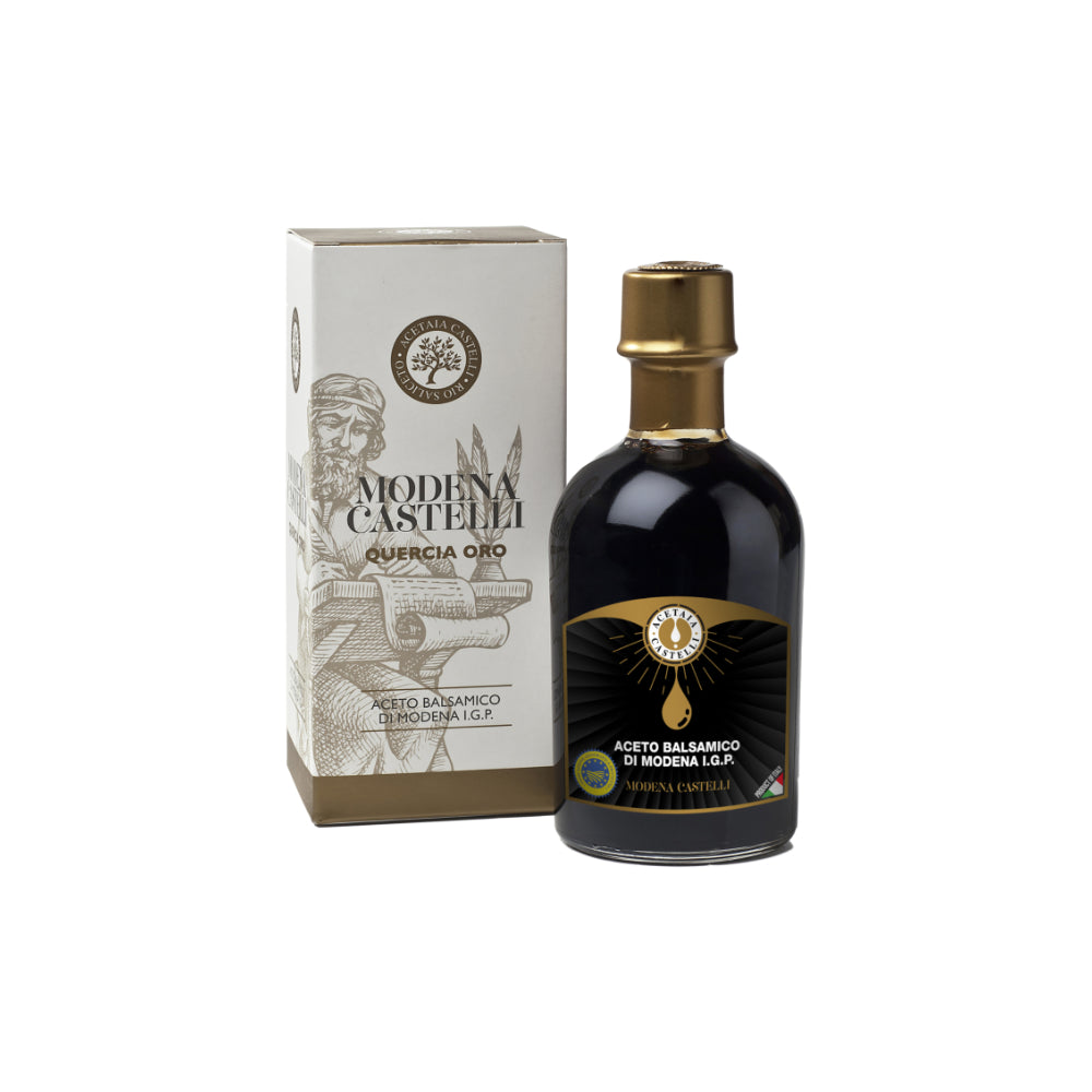Quercia d'Oro balsamic vinegar Acetaia Castelli 250ml - Premium Italian aged condiment by Vitalitaly