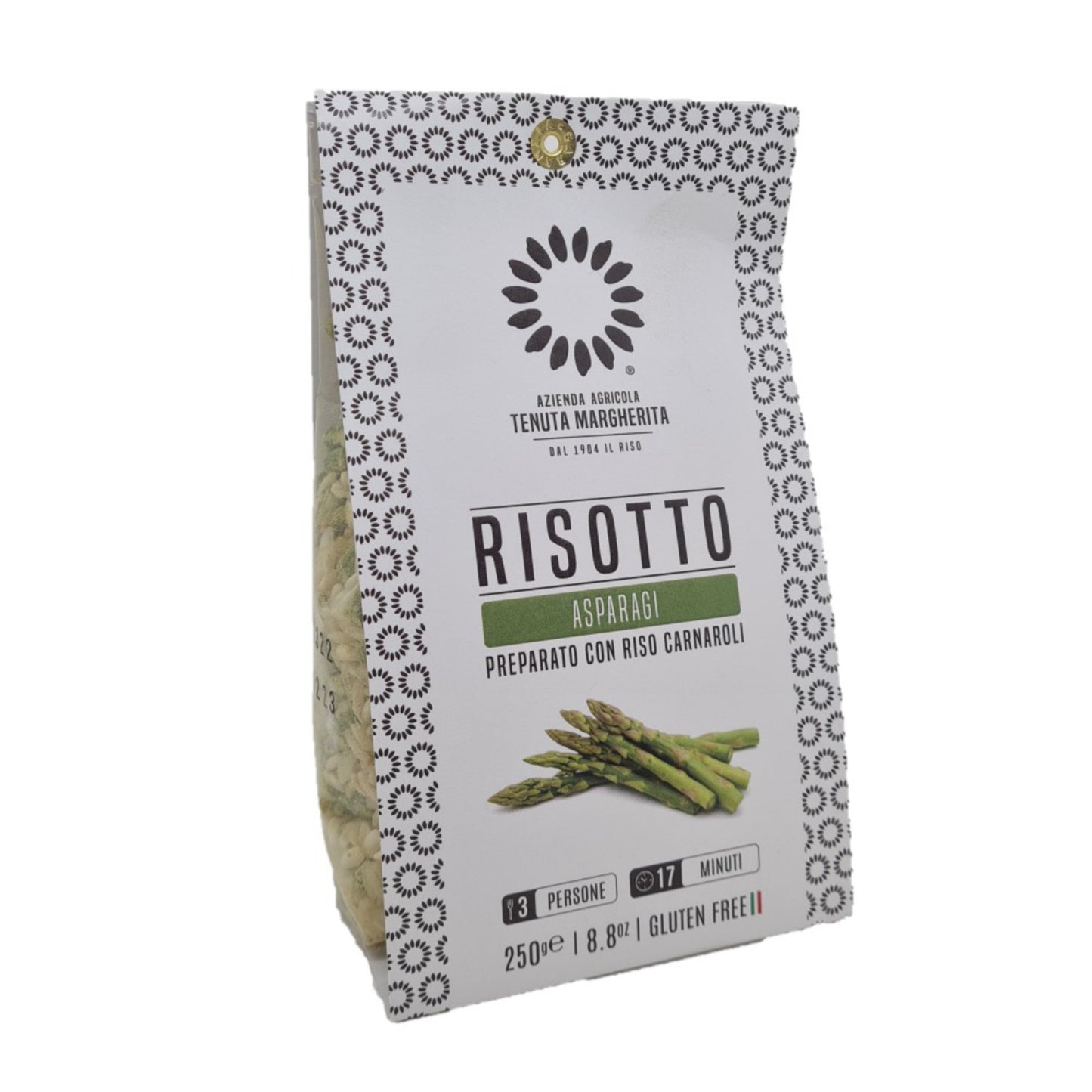 Riz asperges risotto italien sans gluten gourmet premium printanier authentique - Vitalitaly riz asperges risotto sans gluten produits