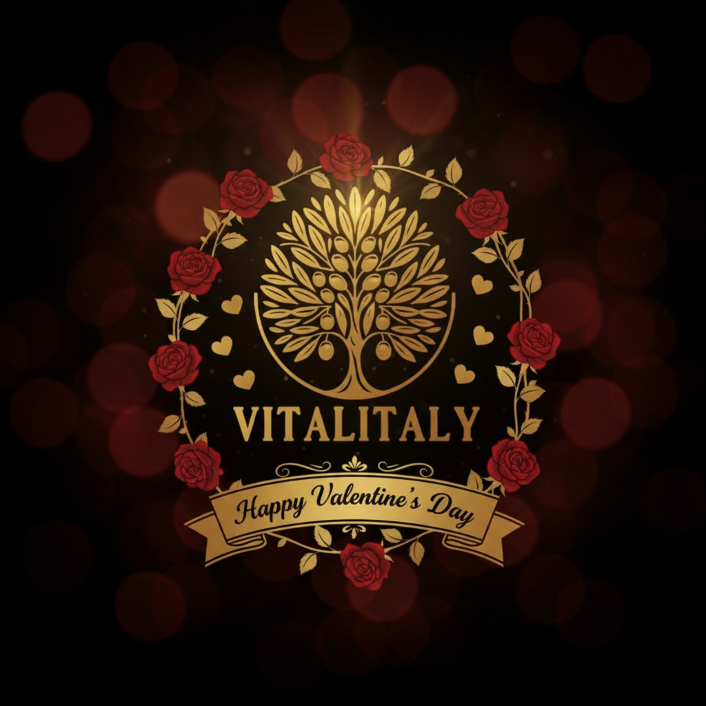 Vitalitaly Italian gourmet gift voucher - Valentine's Day edition, romantic Italian food gift card for couples
