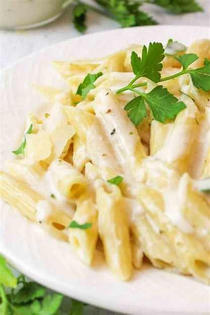 Pennoni Vitalitaly con salsa cremosa — Receta italiana auténtica con pasta artesanal trefilada en bronce y crema fresca
